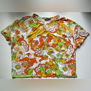 Zara 70's Graphic Tee